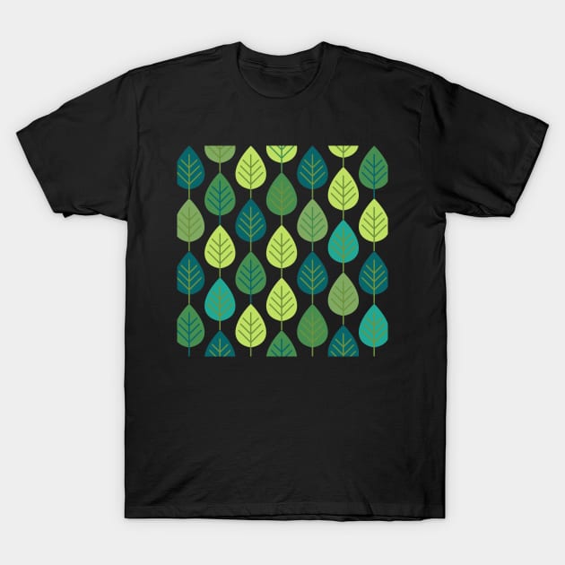 Tree Leaves T-Shirt by Grindelia